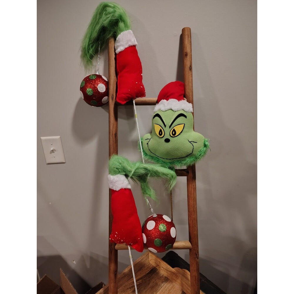 Artificial Topiary Christmas Trees mini set 1-2' Cindy & Grinch, Thing 1,2, & 3 - Picture 7 of 9